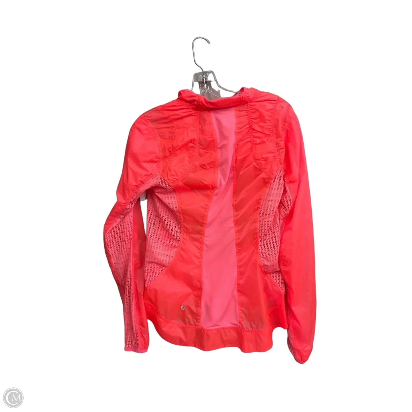 Jacket Windbreaker By Lululemon In Pink, Size: 6