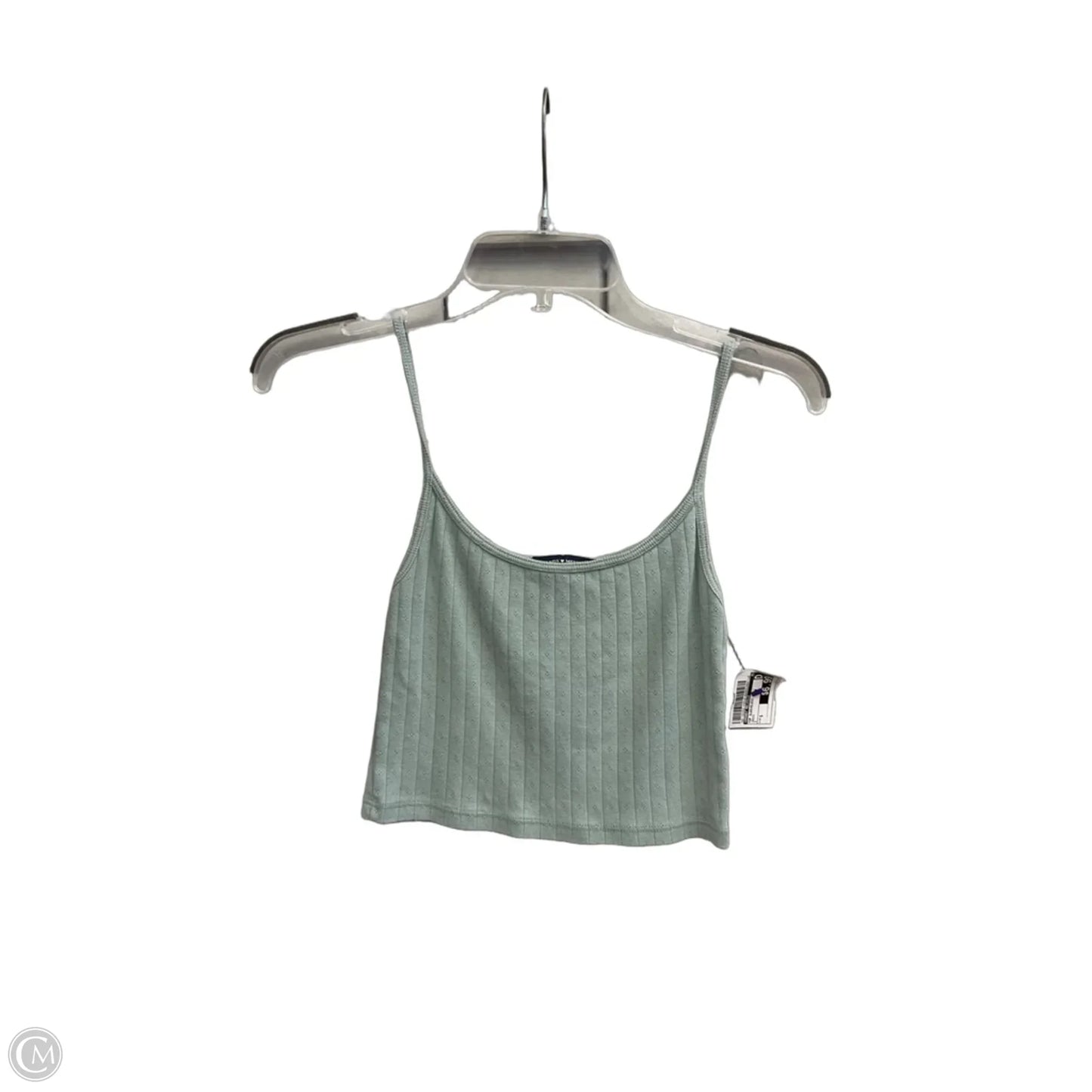 Top Sleeveless By Brandy Melville In Green, Size: S