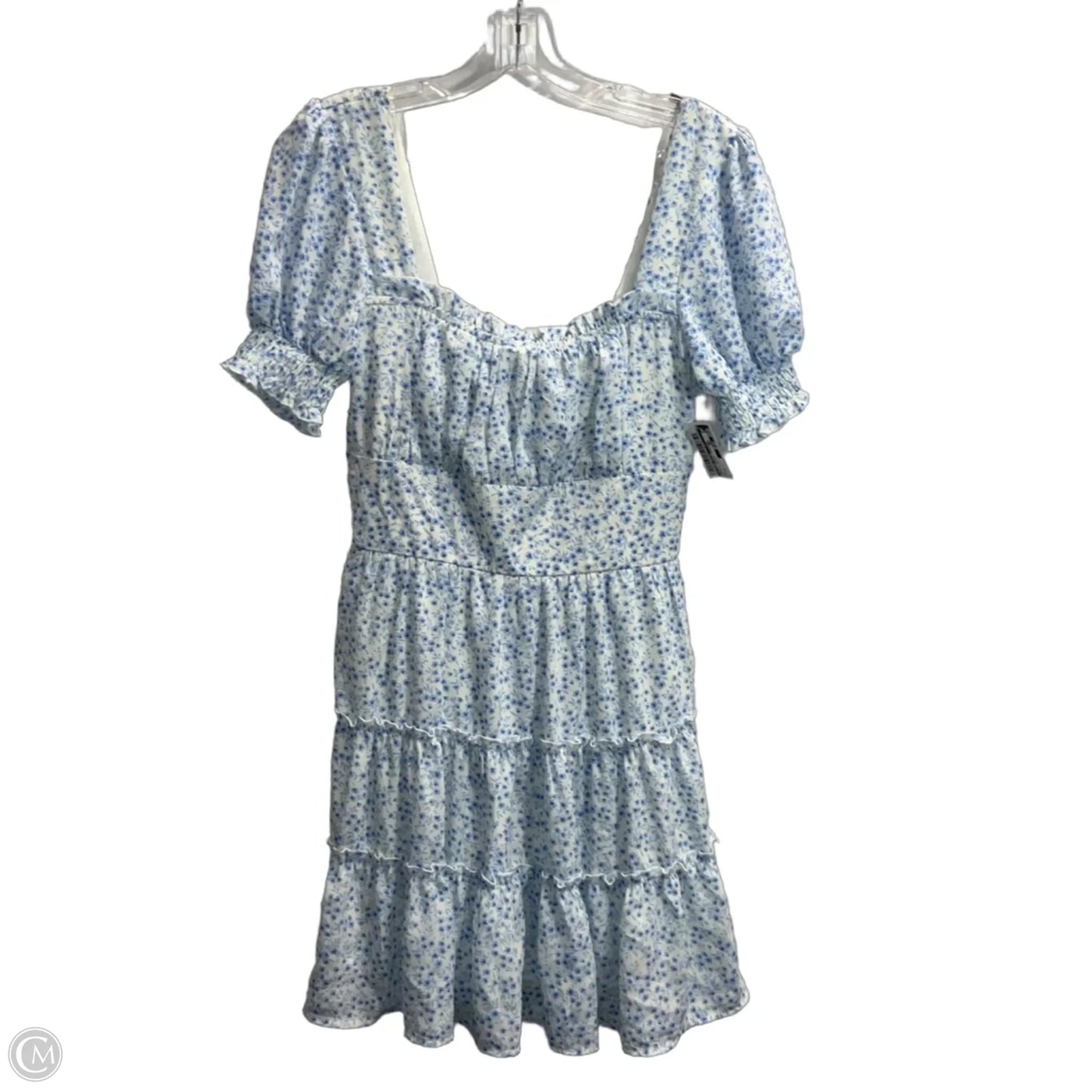 Dress Casual Short By Altard State In Blue & White, Size: S