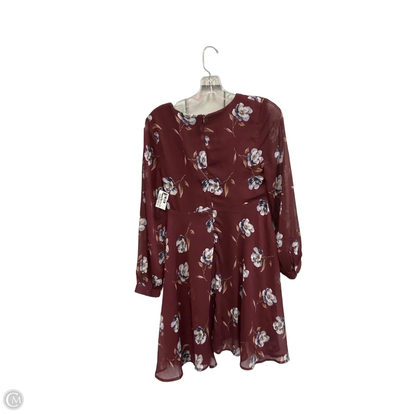 Dress Casual Short By Altard State In Maroon, Size: S