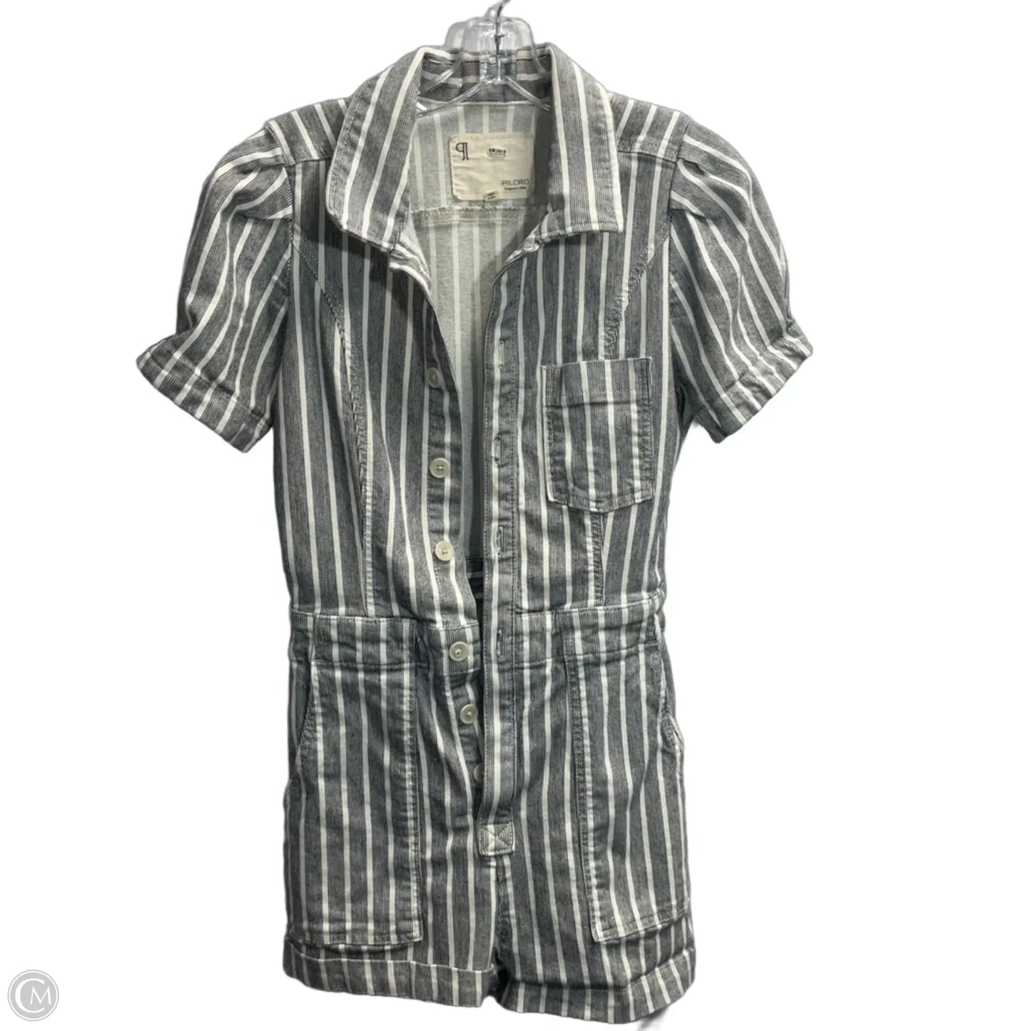 Romper By Pilcro In Striped Pattern, Size: M