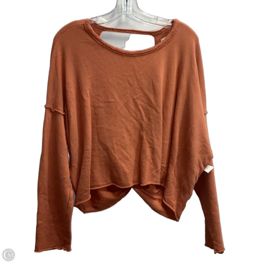 Top Long Sleeve By Aerie In Pink, Size: Xs