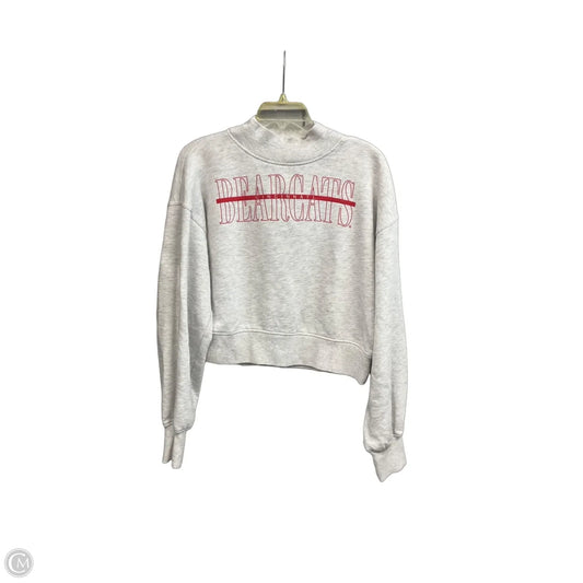 Sweatshirt Crewneck By Chicka-d In Grey, Size: M