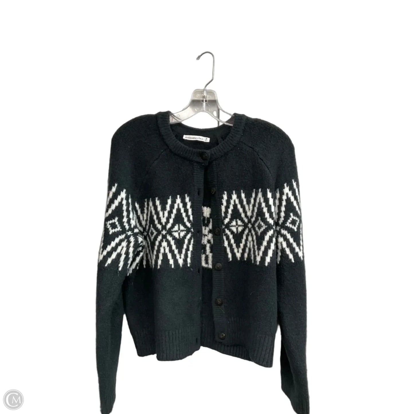 Cardigan By Abercrombie And Fitch In Black, Size: M