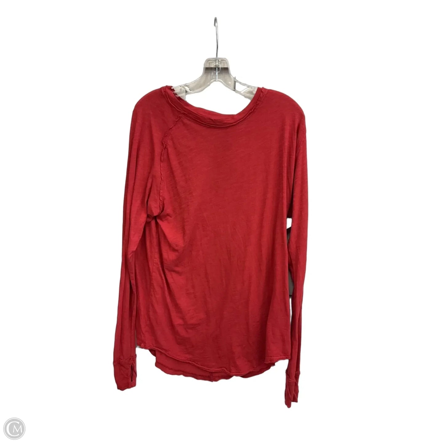 Top Long Sleeve Basic By We The Free In Red, Size: M