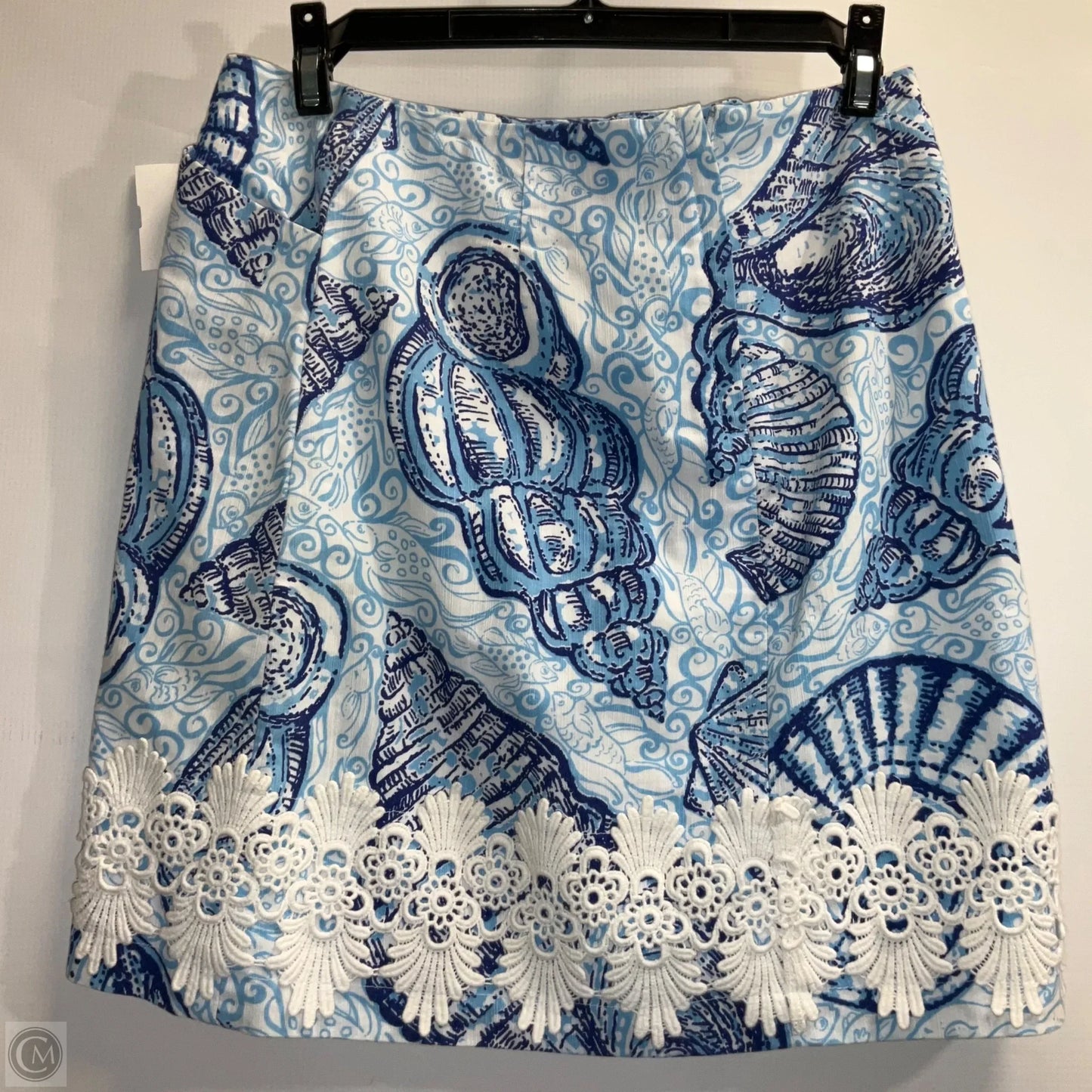 Skirt Mini & Short By Lilly Pulitzer In Geometric Pattern, Size: 0