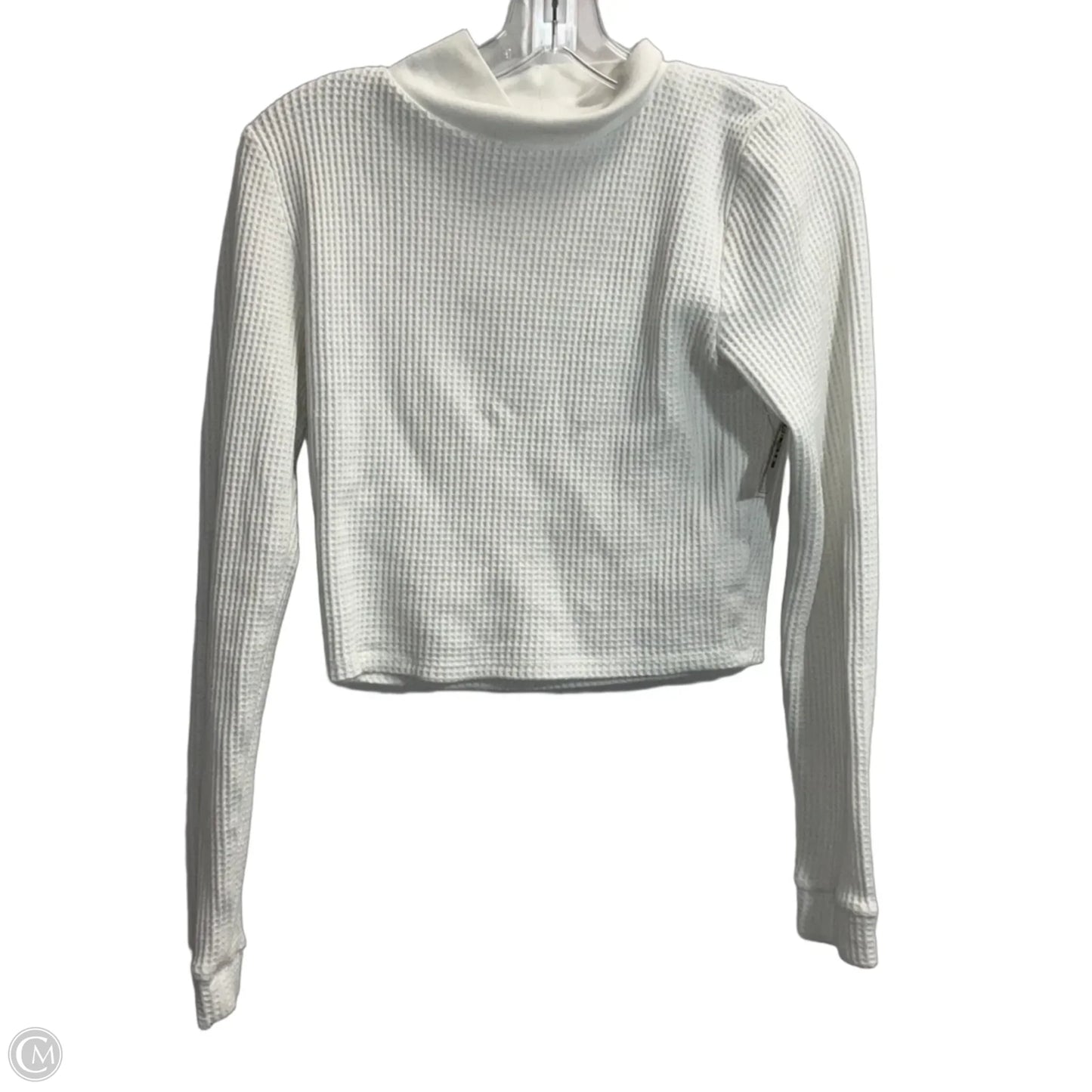 Sweatshirt Collar By Aerie In White, Size: L