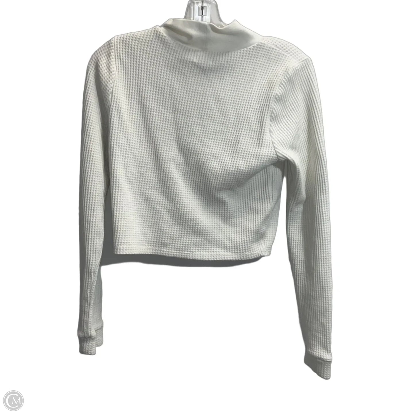 Sweatshirt Collar By Aerie In White, Size: L