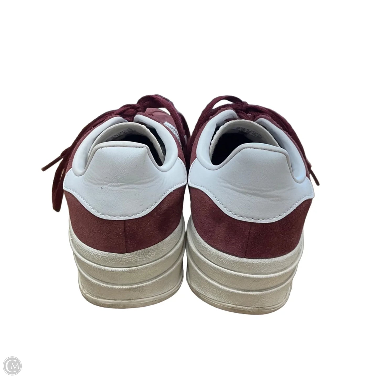 Shoes Sneakers By Adidas In Red & White, Size: 7