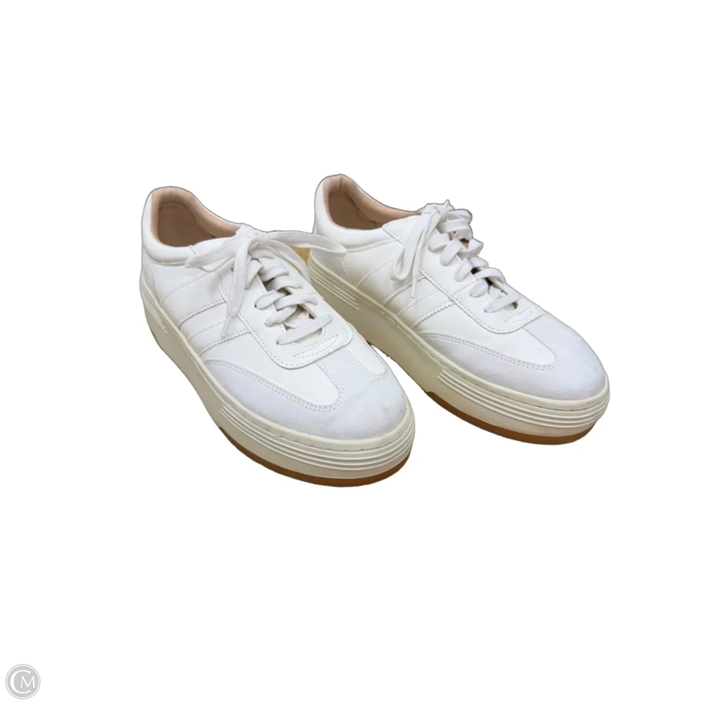 Shoes Sneakers By Madden Girl In White, Size: 8.5