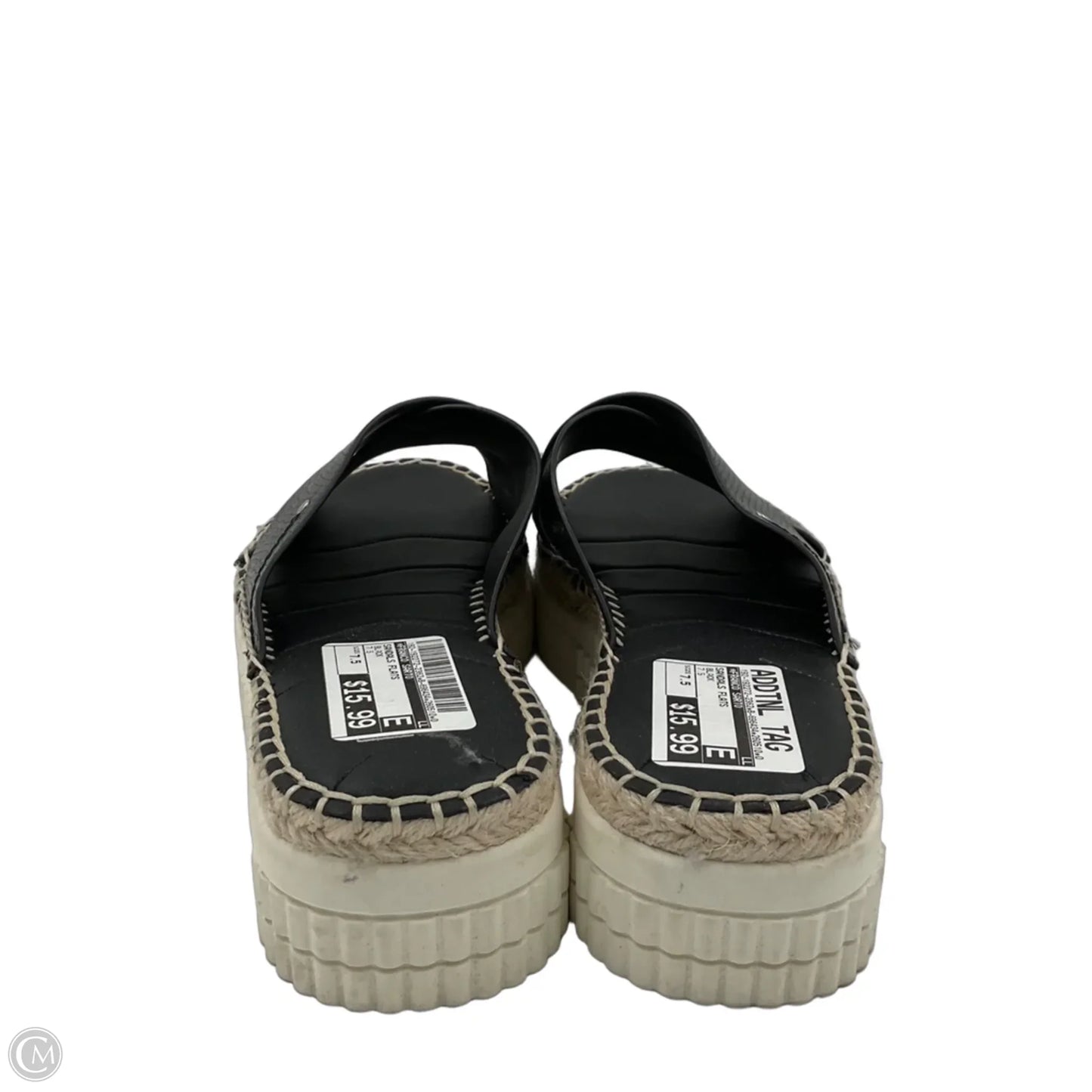 Sandals Flats By Franco Sarto In Black, Size: 7.5