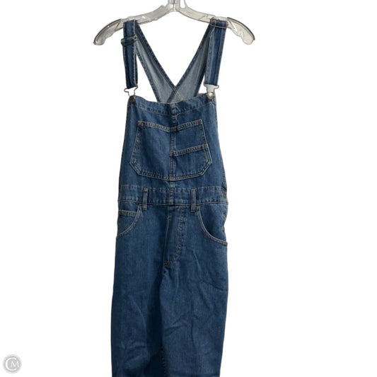 Overalls By Free People In Blue Denim, Size: Xs