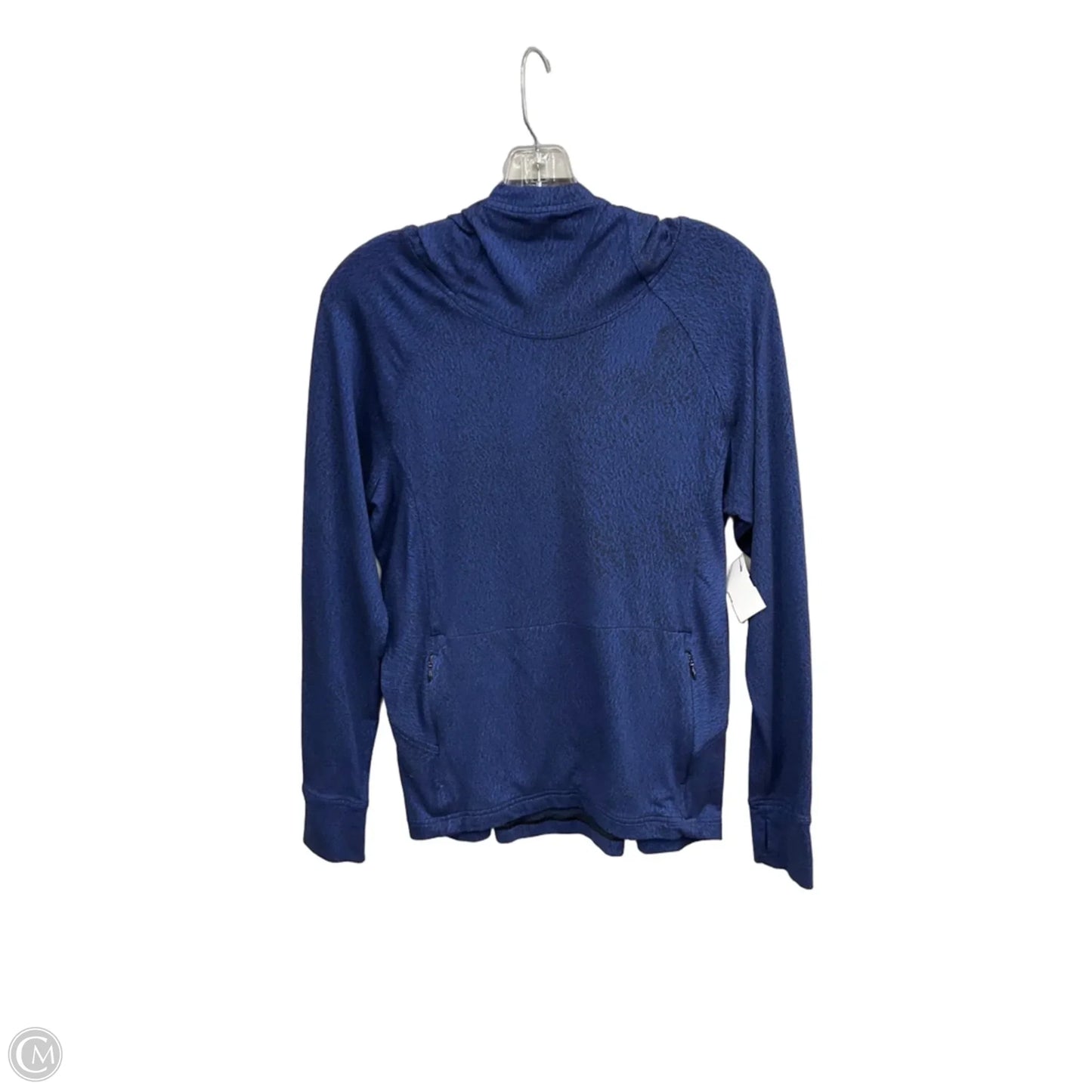 Sweatshirt Hoodie By Clothes Mentor In Blue, Size: Xs