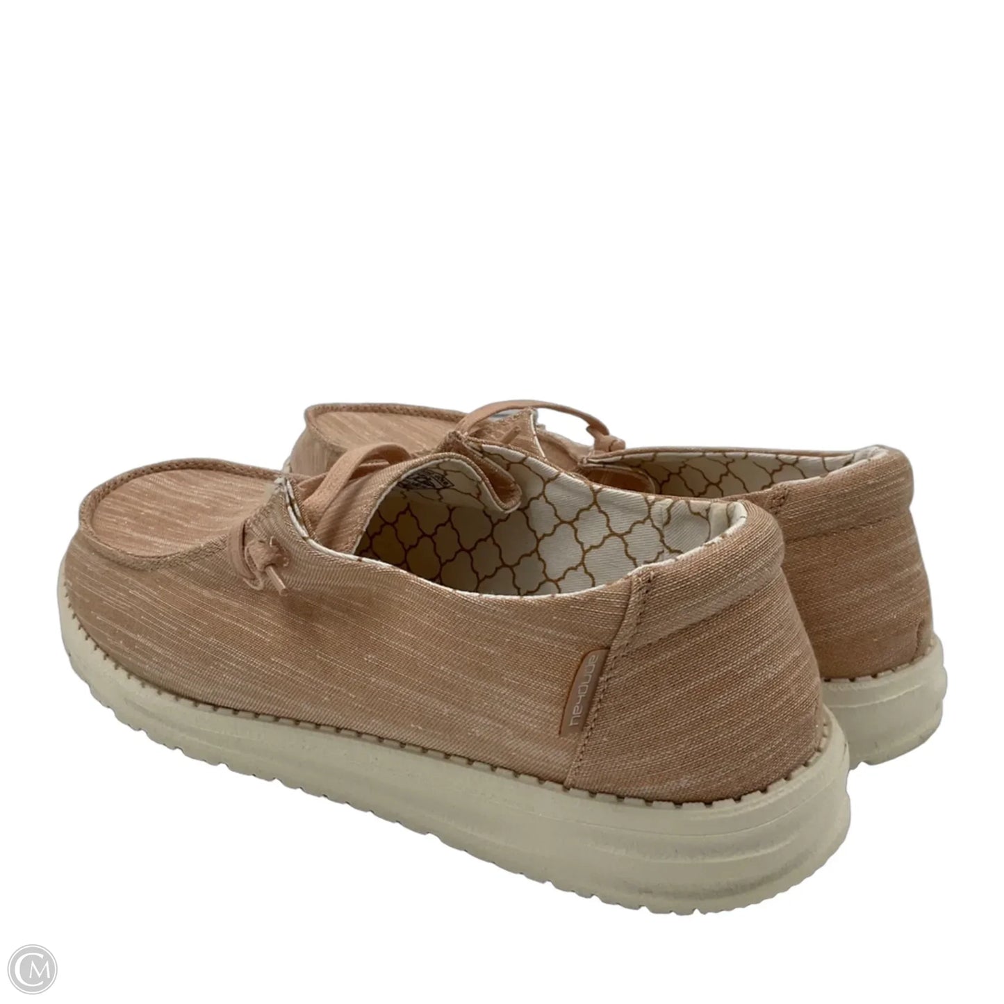 Shoes Flats By Hey Dude In Pink, Size: 10