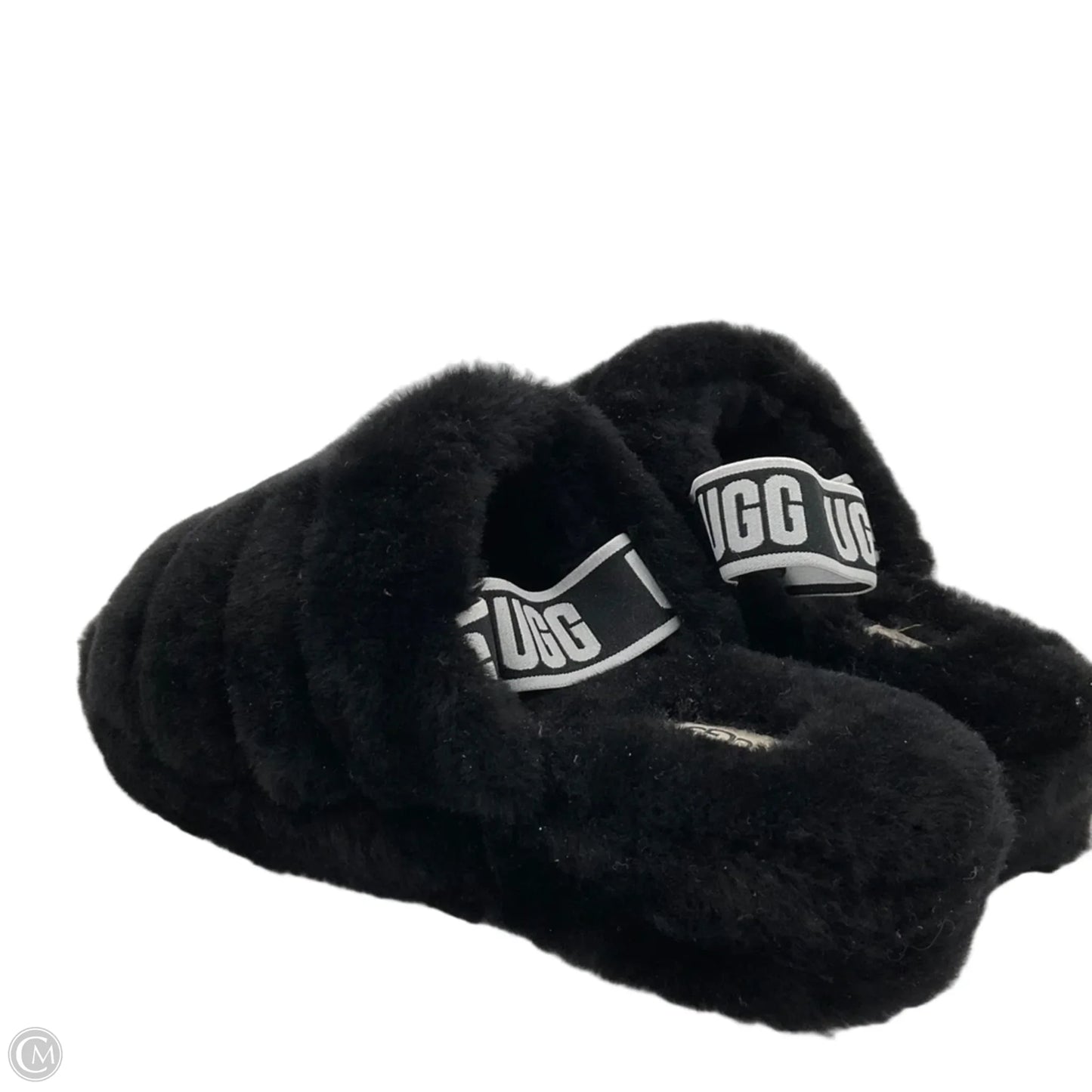 Sandals Designer By Ugg In Black, Size: 10