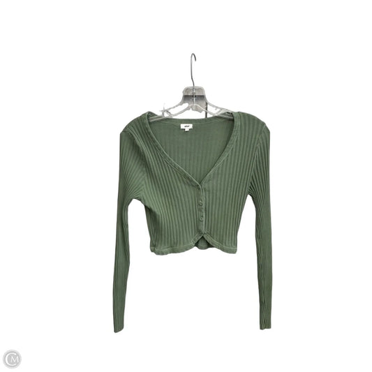 Top Long Sleeve Basic By Aerie In Green, Size: L