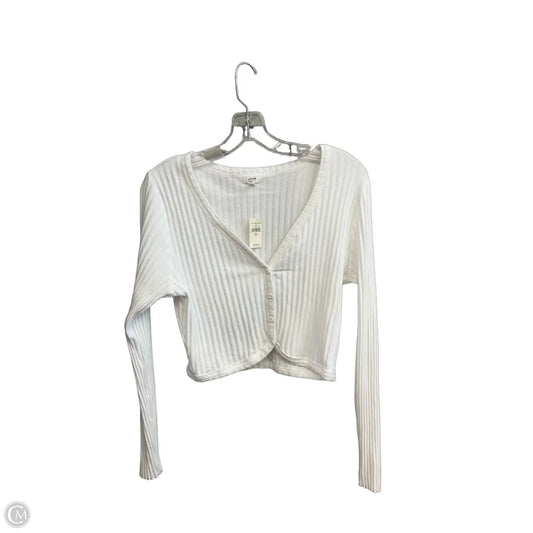 Top Long Sleeve Basic By Aerie In White, Size: L
