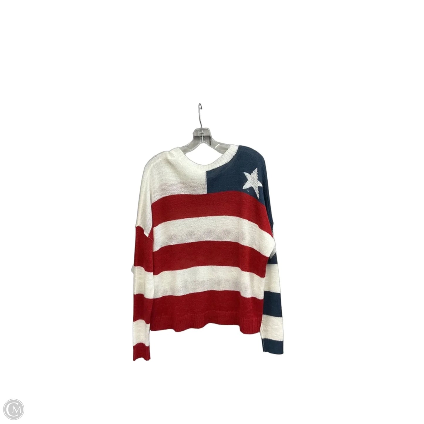 Sweater By Moon And Madison In White, Size: L