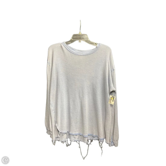 Top Long Sleeve By We The Free In Blue, Size: M