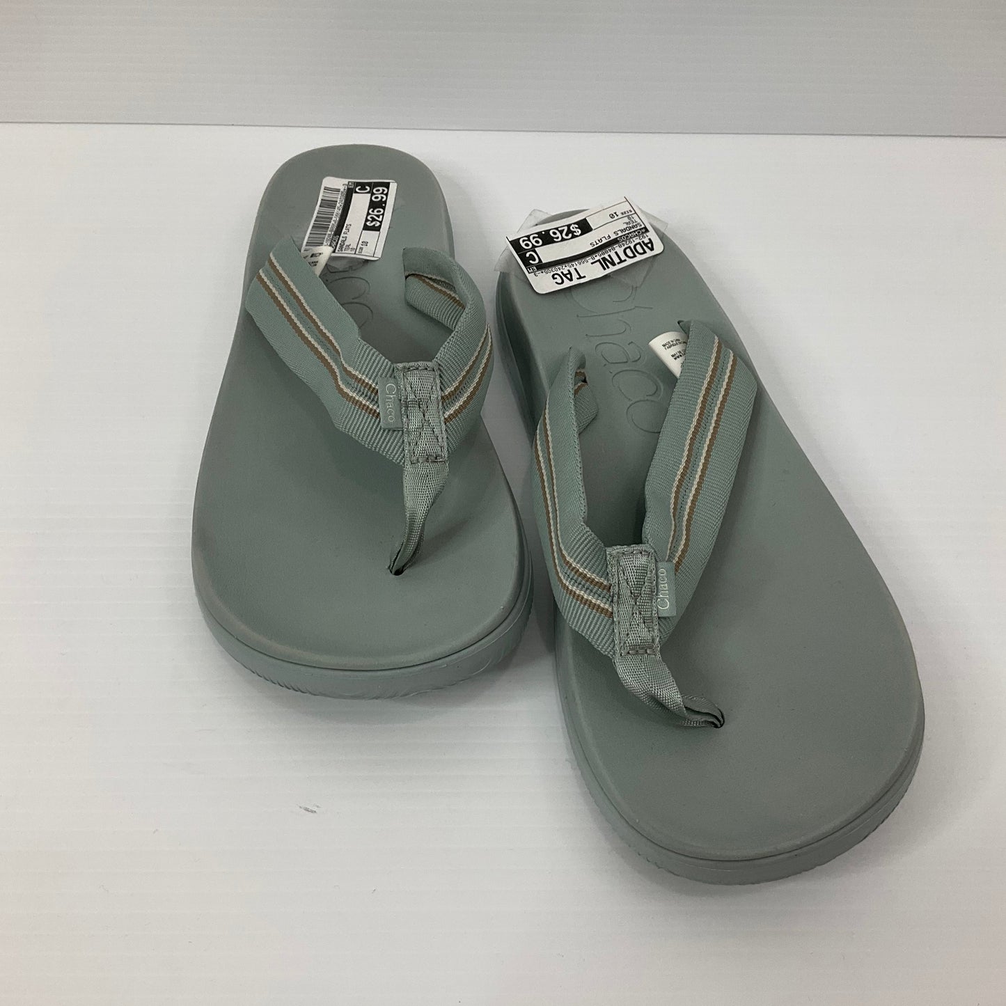 Teal Sandals Flats Chacos, Size 10