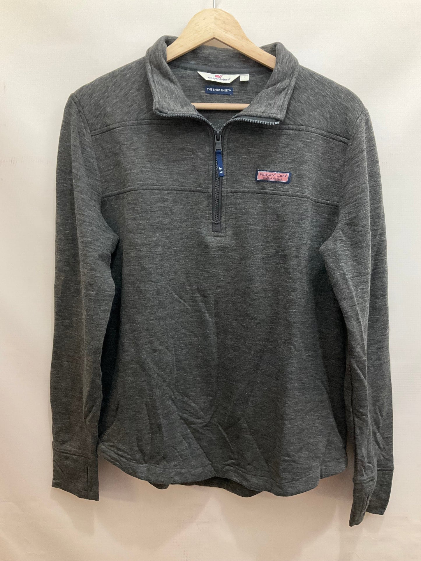 Sweatshirt Crewneck By Vineyard Vines In Grey, Size: L