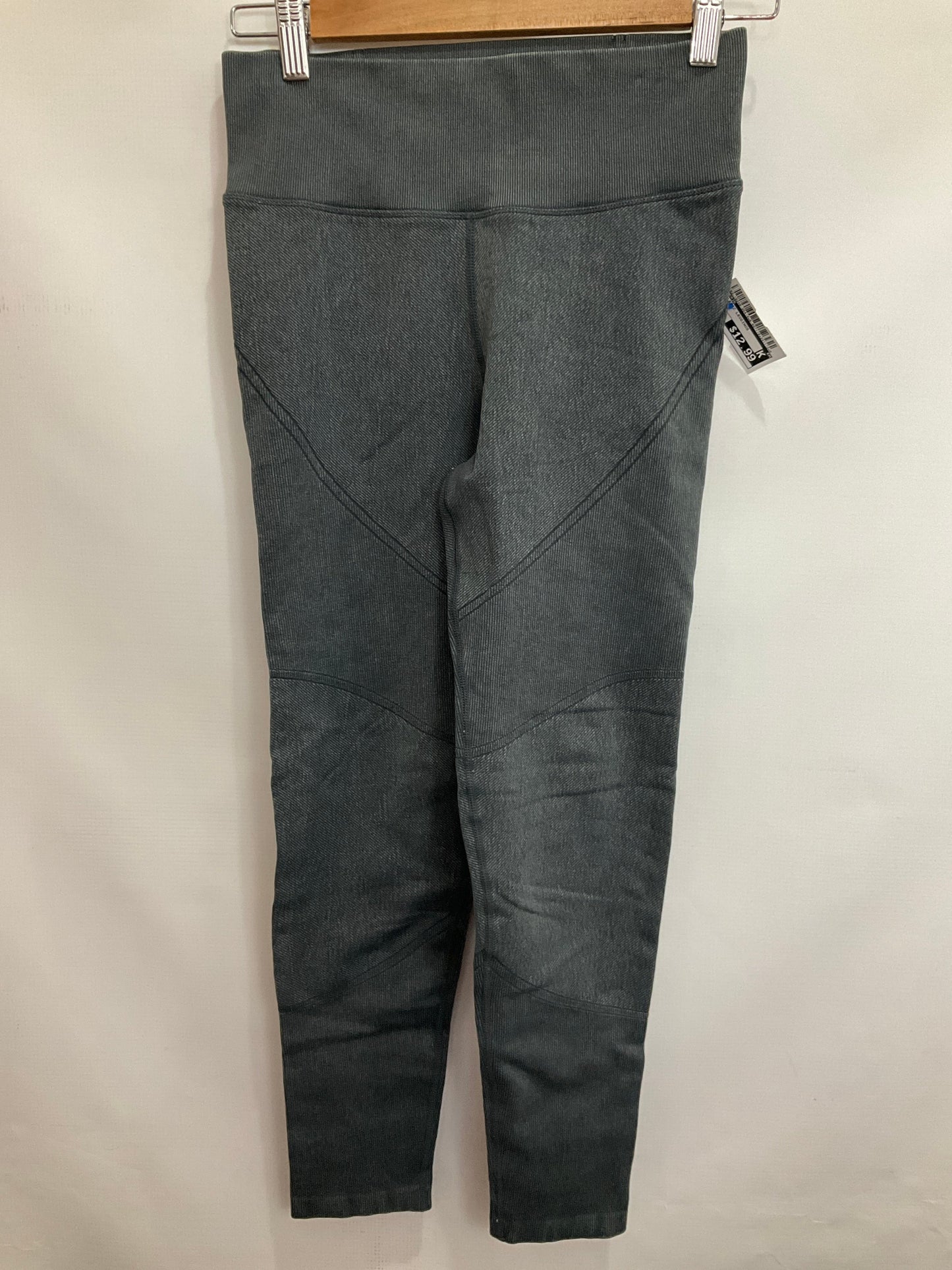 Athletic Leggings By Aerie In Grey, Size: S