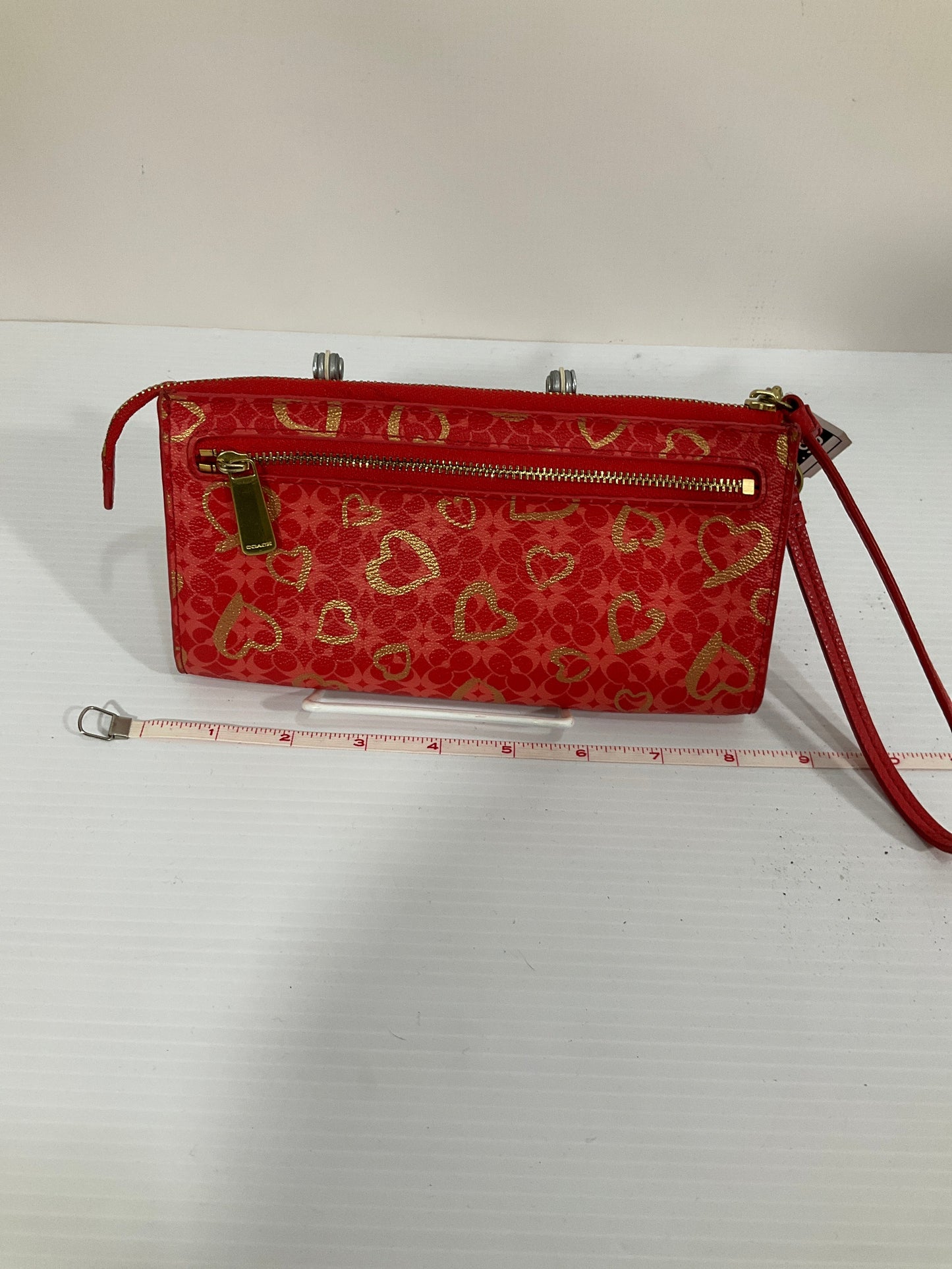 Wristlet Designer By Coach, Size: Medium