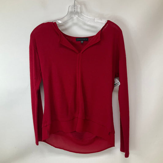 Top Long Sleeve By Sanctuary In Red, Size: S