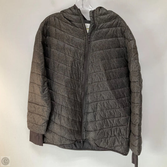 Coat Puffer & Quilted By Aerie In Animal Print, Size: M