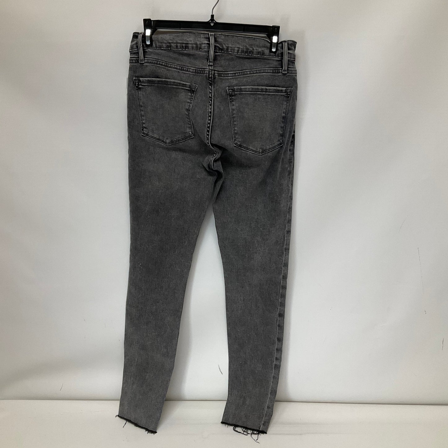 Black Denim Jeans Skinny Frame, Size 6