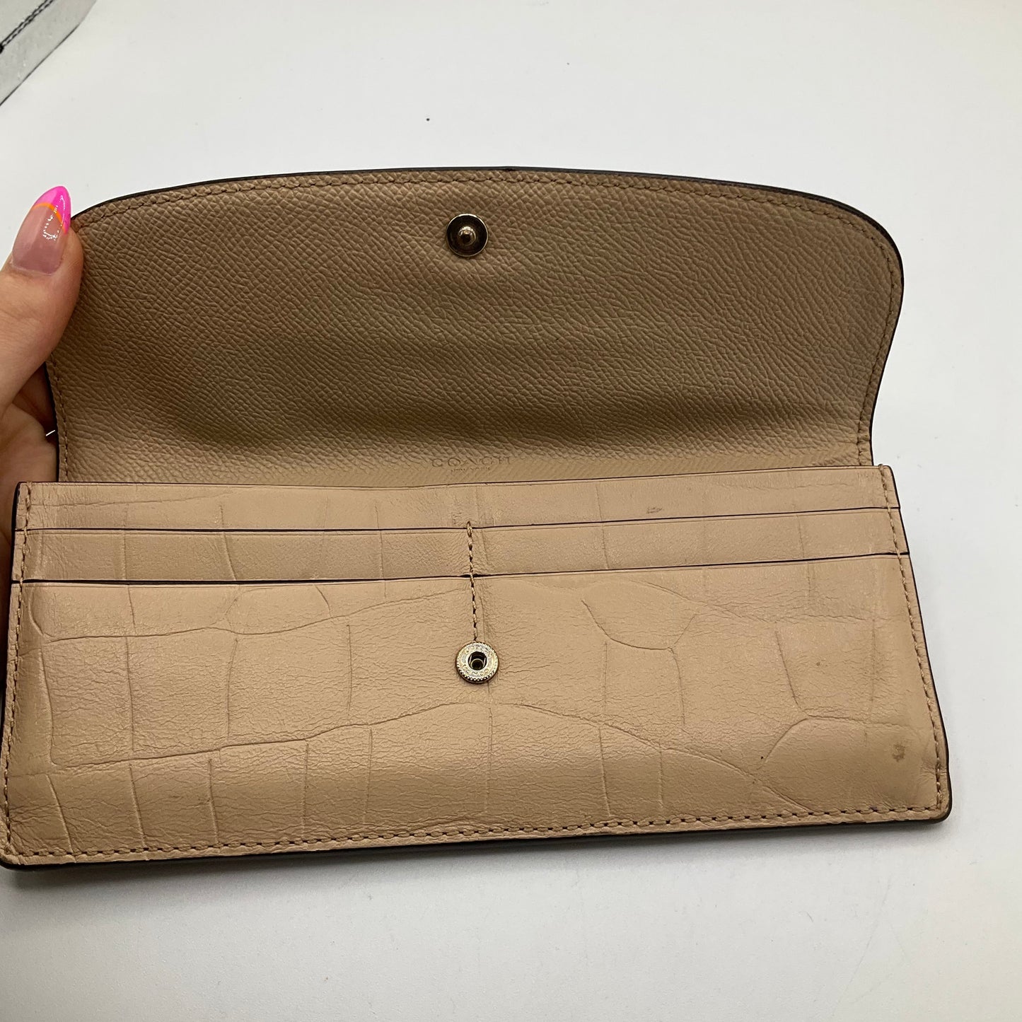 Wallet Designer Coach, Size Medium