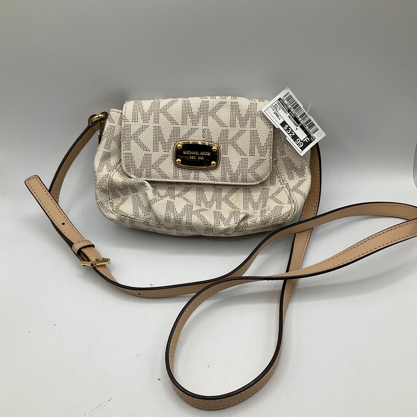 Crossbody Designer Michael Kors, Size Small