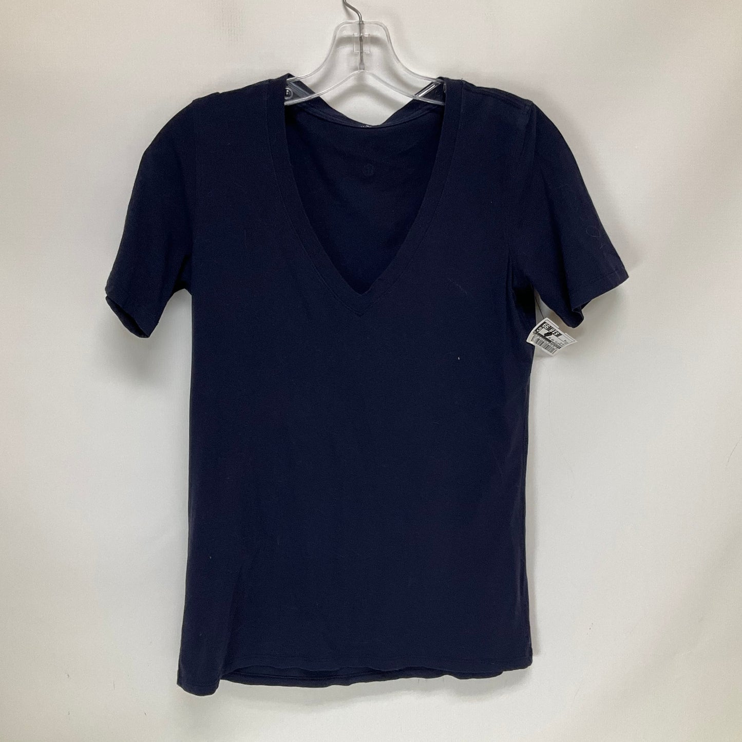 Blue Athletic Top Short Sleeve Lululemon, Size 6