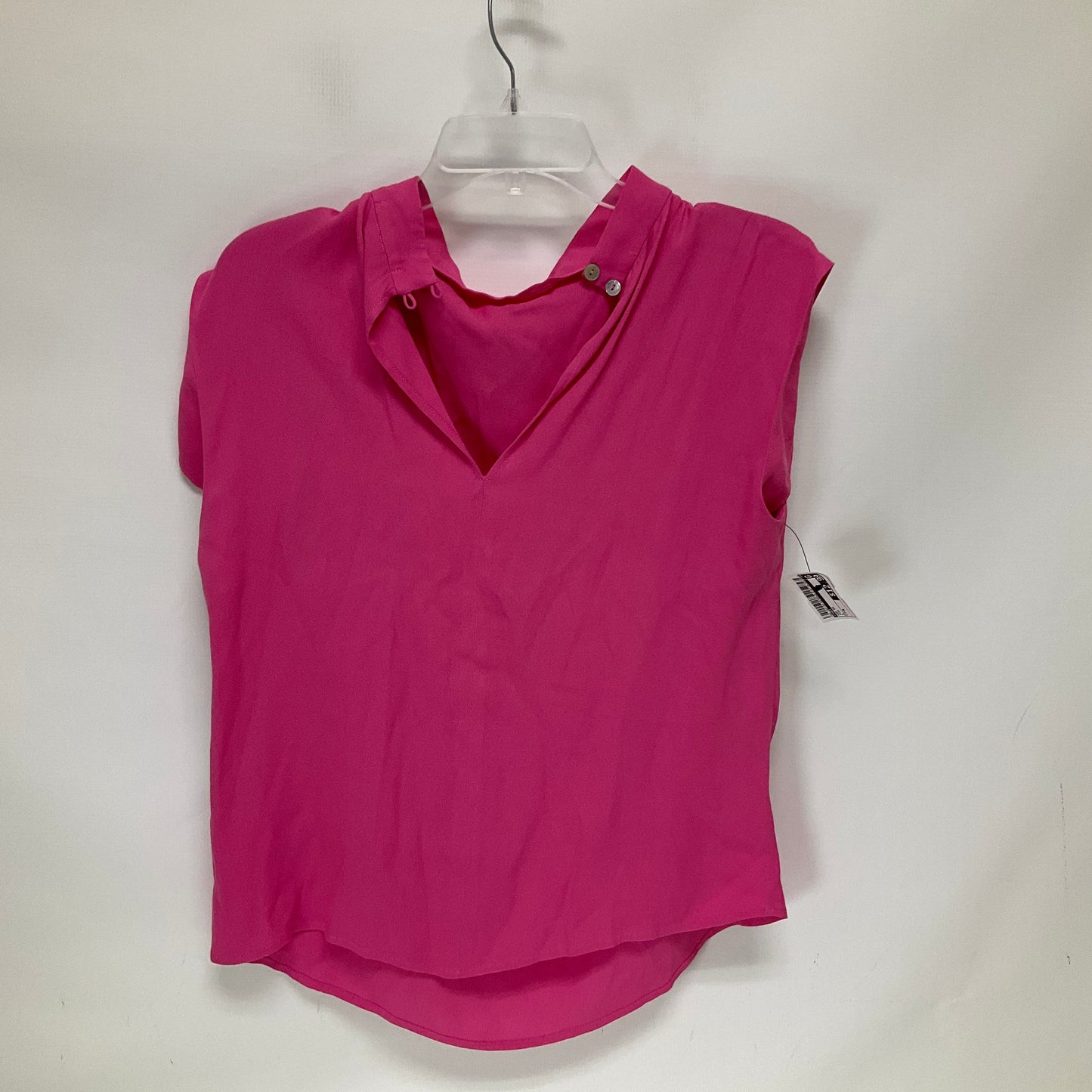 Pink Top Short Sleeve Tart, Size M