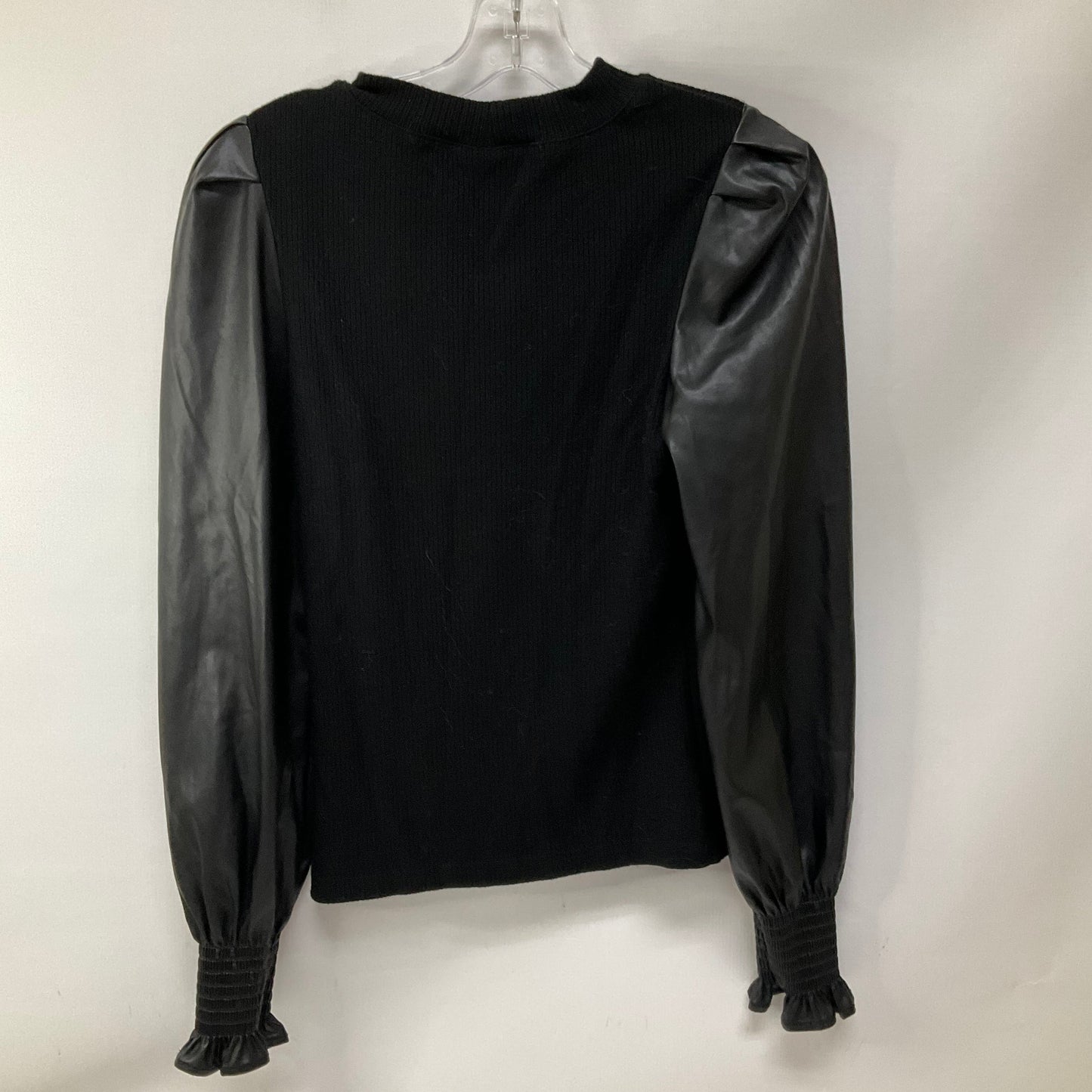 Top Long Sleeve By Anthropologie In Black, Size: Xs