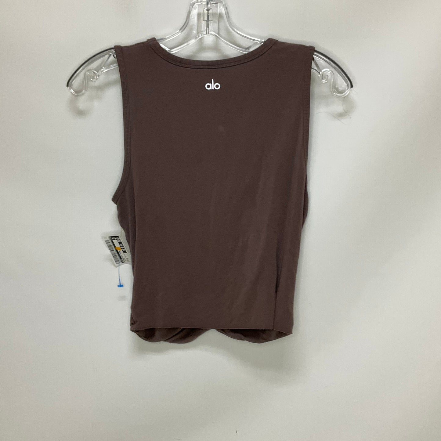 Athletic Tank Top By Alo In Taupe, Size: S