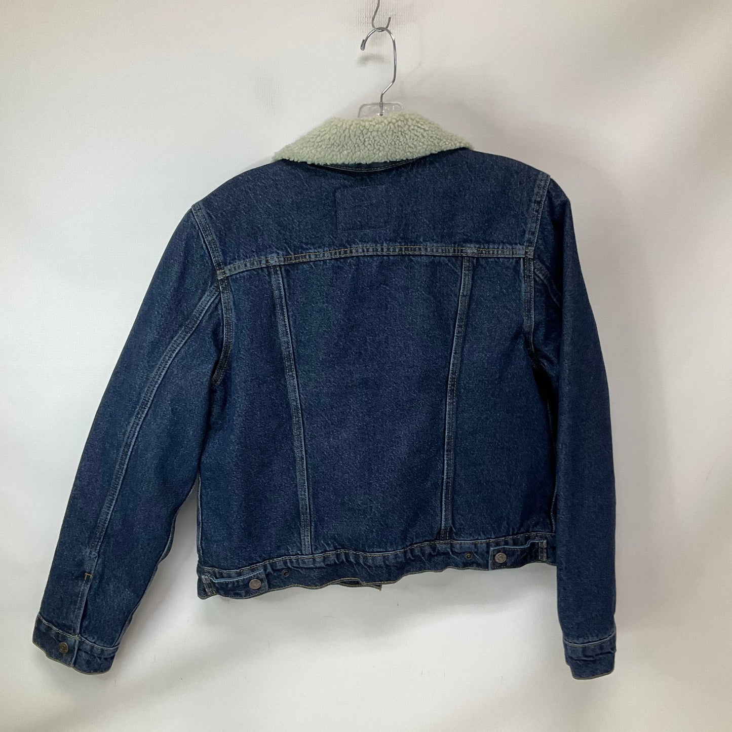 Jacket Denim By Levis In Blue Denim, Size: M