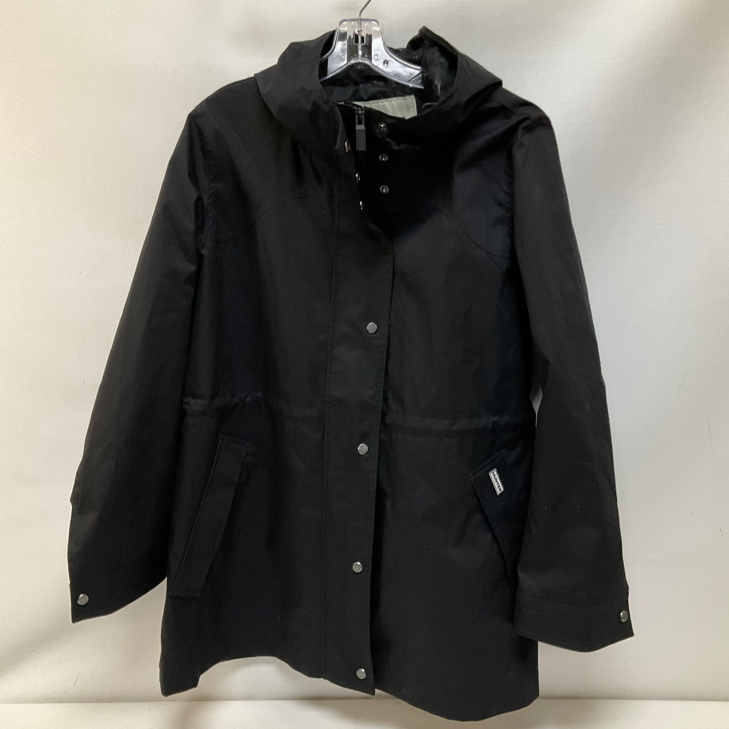 Jacket Windbreaker By Hunter In Black, Size: 2x