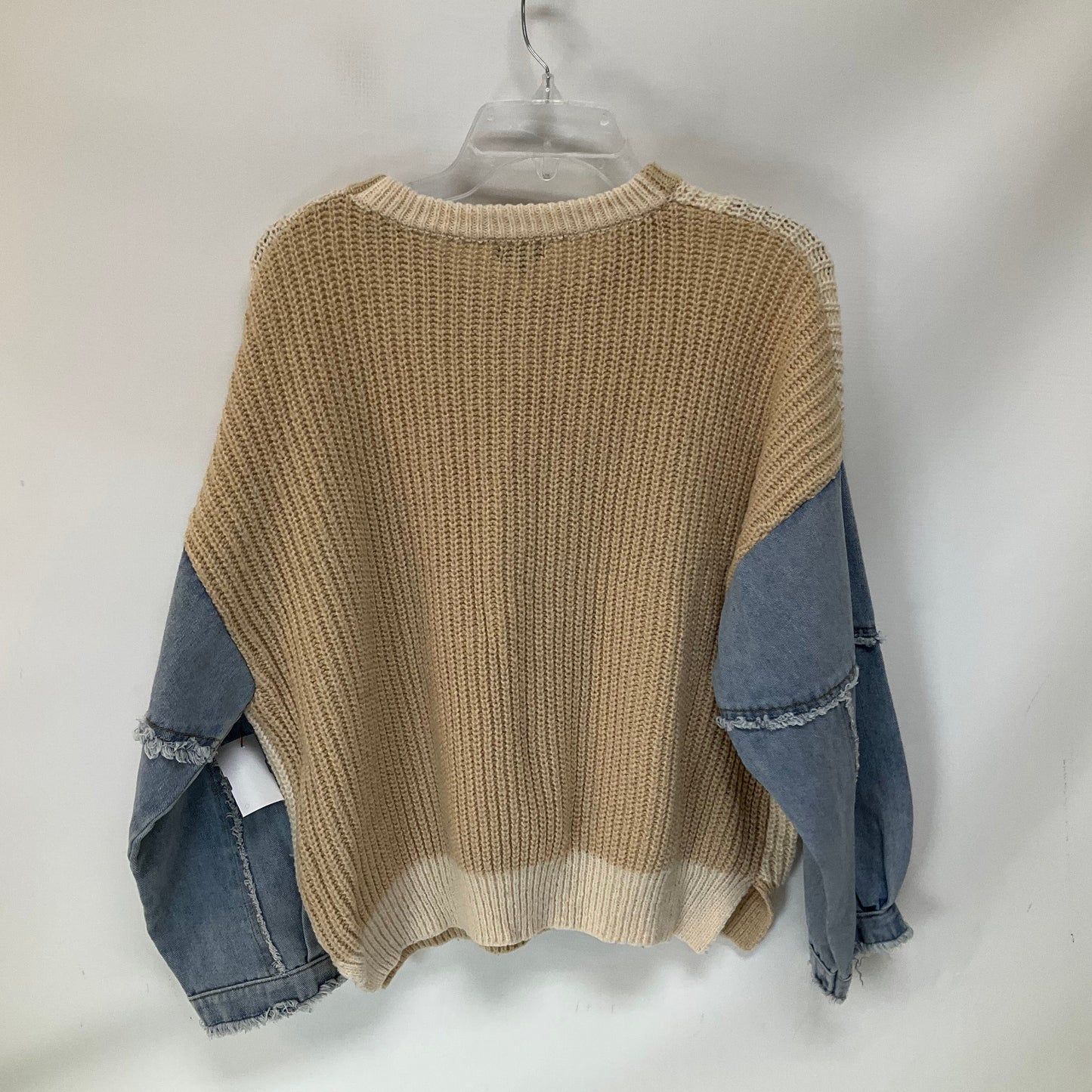 Sweater By Debut In Tan, Size: M