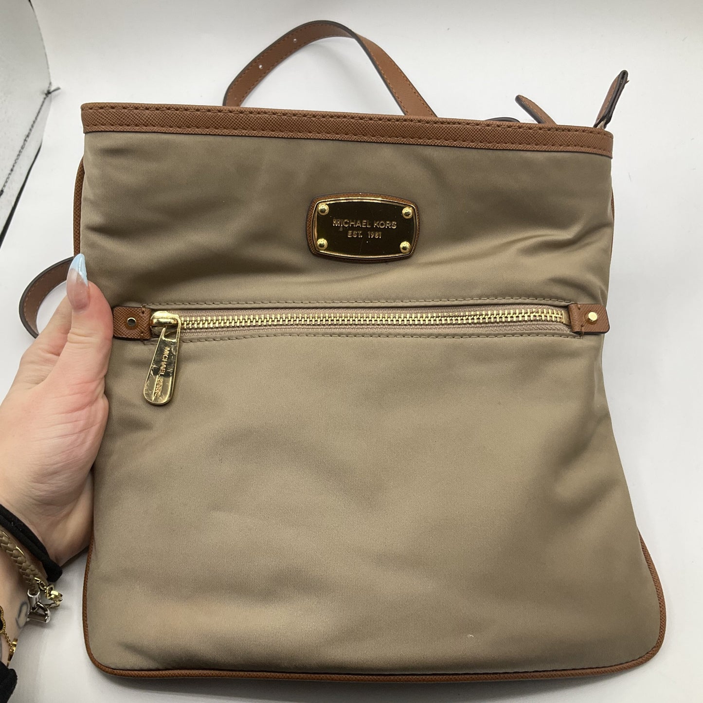 Crossbody Designer By Michael Kors  Size: Small