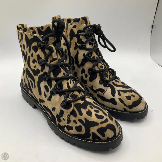 Boots Ankle Flats By Band Of Gypsies In Animal Print, Size: 6.5