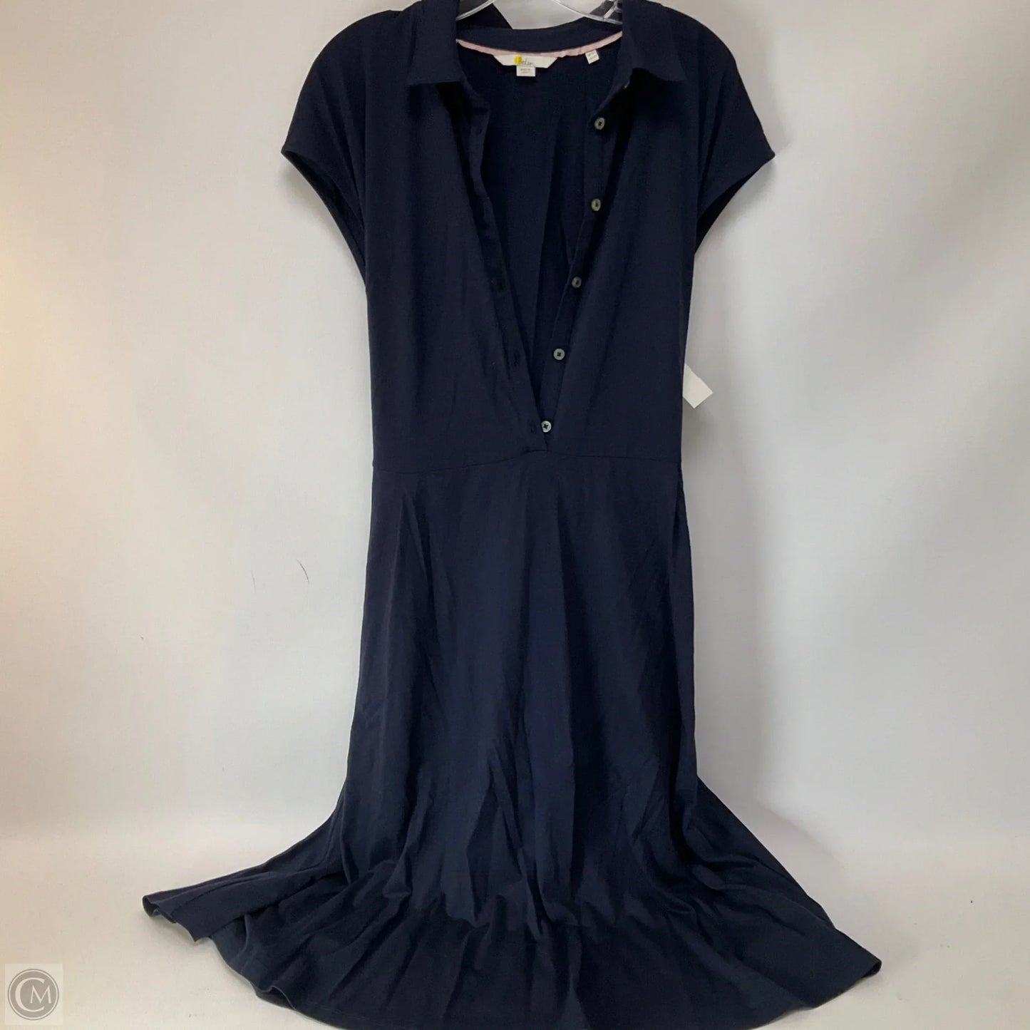 Dress Casual Midi By Boden In Blue, Size: 14