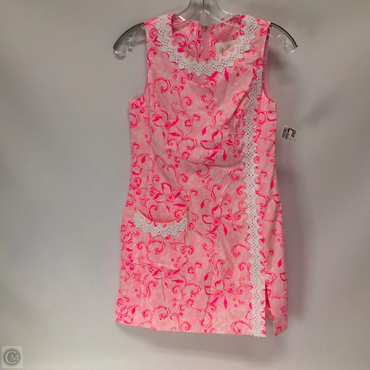 Dress Designer By Lilly Pulitzer In Pink, Size: 0