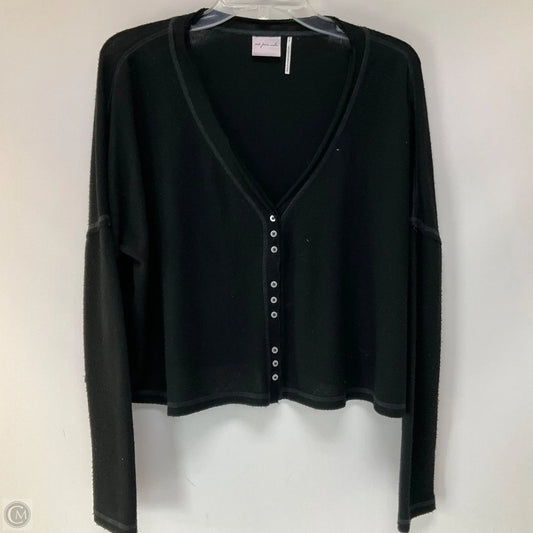 Top Long Sleeve By Urban Outfitters In Black, Size: M
