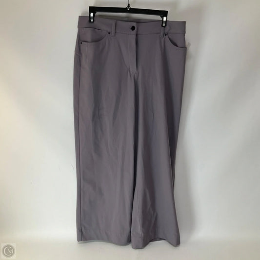 Pants Dress By Lululemon In Purple, Size: 10