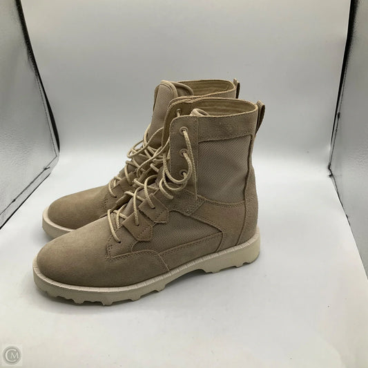 Boots Ankle Flats By Sorel In Cream, Size: 8.5