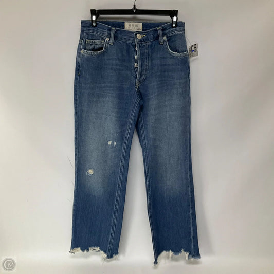 Jeans Straight By We The Free In Blue Denim, Size: 0