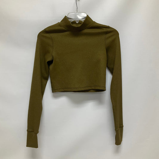 Athletic Top Long Sleeve Collar By Aerie  Size: Xs