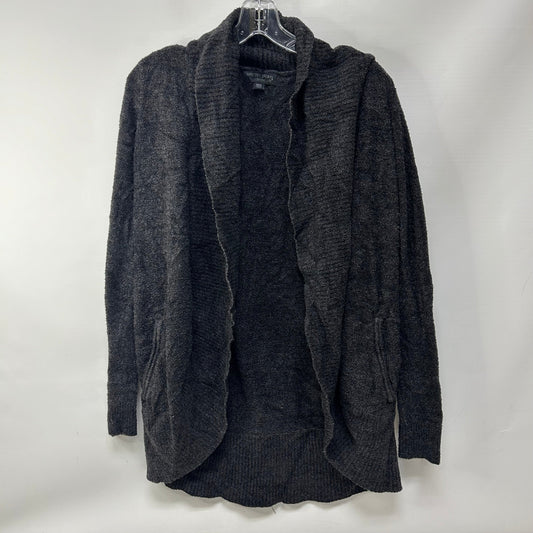 Cardigan By Barefoot Dreams In Black & Grey, Size: S