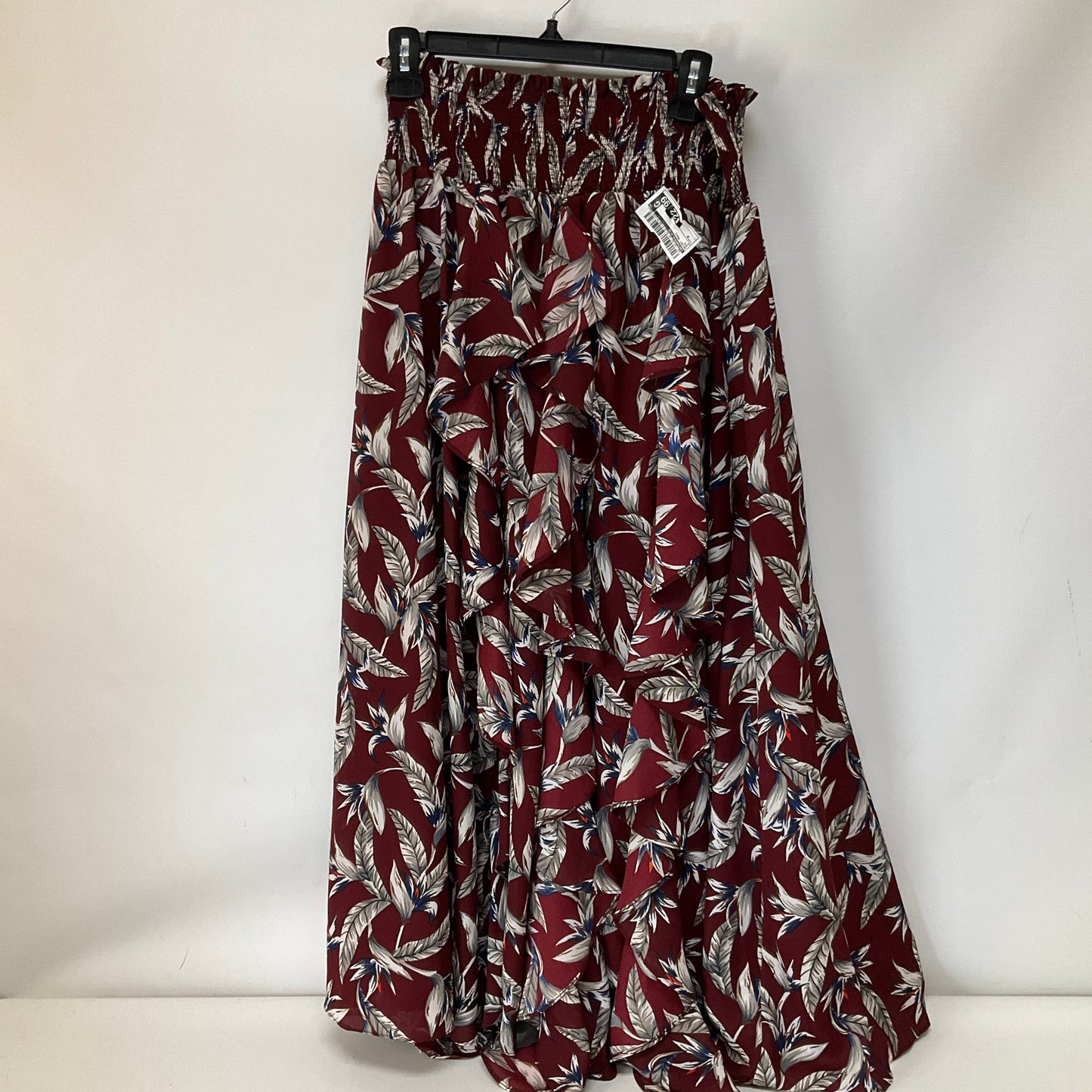 Red Skirt Maxi Anthropologie, Size M